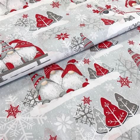 Winter & Christmas Fabric By the Yard 